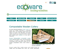 Tablet Screenshot of ecowareproducts.com